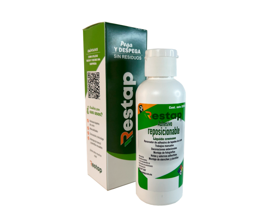 Adhesivo Reposicionable Restap Renovador De Tapetes 1 Pza
